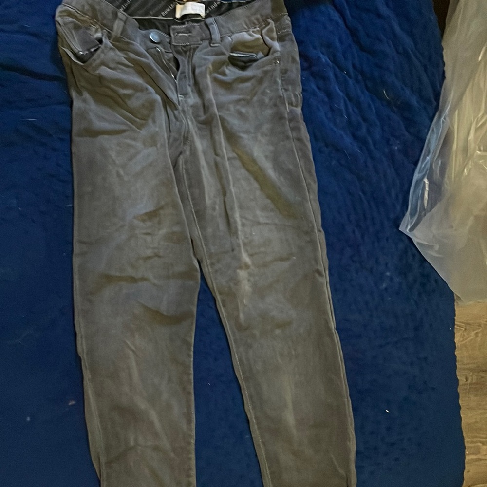 Gray pants